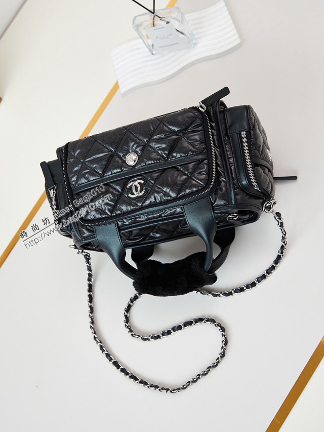 Chanel專櫃新款山羊皮鏈條女包 香奈兒秋冬保齡球包手提包AS4368 djc6144